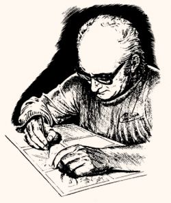 Pini Segna - Autoportrait